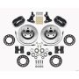 Wilwood 140-12913 Forged Dynalite Front Kit 11.28in 1 PC Rotor&Hub Ford 1949-1953