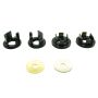 Whiteline KDT903 08+ Subaru WRX Hatch / 08-09 Subaru STi Rear Diff Mount Inserts positive power kit