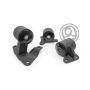 Innovative 94-97 Accord F-Series Black Steel Mounts 75A Bushings (Auto to Manual)