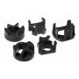 Prothane 95-99 Dodge Neon 3 Mount Kit - Soft - Black