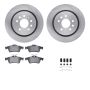 Dynamic Friction 6612-65061 Rotor Kit