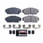 PowerStop Z23-617 PowerStop - Z23 Daily Driver Carbon-Fiber Ceramic Brake Pads with Hardware Kit