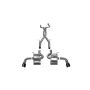 CORSA Performance 14773BLK Corsa 16-18 Chevy Camaro SS Xtreme 2.75in Cat-Back Dual Rear Exit w/ Single 4.5in Black PVD