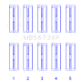 King Honda F20C/F22C 16v (Size STD) Performance Main Bearing Set