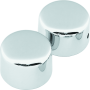 Bikers Choice 492785 08-Up Big Twin Chrome Axle Cap Set