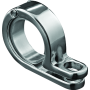 Kuryakyn 4018 P-Clamp 7/8-1in P-Clamp Chrome