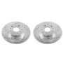 PowerStop JBR1504XPR PowerStop Evolution Performance Drilled, Slotted & Plated Brake Rotor Pair