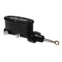 Wilwood 260-14157-BK High Volume Tandem M/C - 15/16in Bore Black-W/Pushrod - Early Mustang