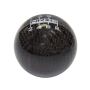 NRG SK-300BC-1-W Ball Style Shift Knob - Heavy Weight 480G / 1.1Lbs. - Black Carbon Fiber (6 Speed)