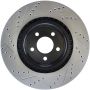 Stoptech 127.61089L Slotted & Drilled Sport Brake Rotor