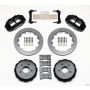 Wilwood 140-8032 Narrow Superlite 4R Rear Kit 12.88in 97-04 Corvette C5/Z06