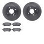 Dynamic Friction 6502-99076 Rotor Kit