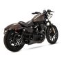 Vance and Hines 47328 Vance & Hines 14-22 Sportsters Stainless 2-1 Upsweep Exhaust - Black