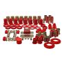Energy Suspension 78-87 Oldsmobile Cutlass/442/F-85/Europa Red Hyper-flex Master Bushing Set