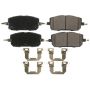 PowerStop 17-2426 PowerStop - Z17 Low-Dust Ceramic Brake Pads with Hardware