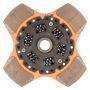 Exedy 2004-2011 Subaru WRX STI H4 Stage 2 Cerametallic 4 Puck Disc Fits 15951HDP4