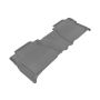 3D MAXpider 2007-2013 Toyota Tundra Double Cab Kagu 2nd Row Floormats - Gray