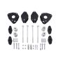 LP Aventure FLP-LIFT-OBA-13-2-B+OPC 10-14 Subaru Outback 2in Lift Kit - Powder Coated