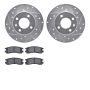 Dynamic Friction 7602-74000 Rotor Kit