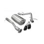 Corsa 10-10 GMC Sierra Denali 6.2L V8 3in Cat-Back Single Side w Twin 4in Black Pro-Series Tips