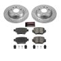 PowerStop K7707 Z23 Daily Driver Carbon-Fiber Ceramic Brake Pad and Drilled & Slotted Rotor Kit