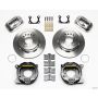 Wilwood 140-7139-P Forged Dynalite P/S Park Brake Kit Polished Big Ford 2.36in Offset
