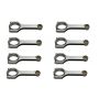 EAGLE EAGCRS6125B3DL19 SBC 4340 Forged H-Beam Rods 6.125 w/L19 Bolts