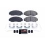 PowerStop Z23-1608 PowerStop - Z23 Daily Driver Carbon-Fiber Ceramic Brake Pads with Hardware Kit