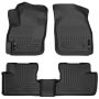 HUSKY LINERS HSK98631 10-13 Mazda 3 Front/2nd Floor Liners Black