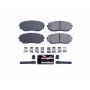 PowerStop Z23-1258 PowerStop - Z23 Daily Driver Carbon-Fiber Ceramic Brake Pads with Hardware Kit