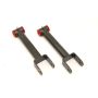 BMR Suspension UTCA003H Upper Control Arms, DOM, Non-adjustable, Polyurethane Bushings, Extended Length
