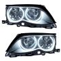 Oracle Lighting 7104-001 SMD Pre-Assembled Headlights, Black, White