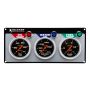 ALLSTAR PERFORMANCE ALL80123 3 Gauge Panel A/M OP/WT/FP Liquid Filled