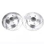 PowerStop EBR238XPR PowerStop Evolution Performance Drilled, Slotted & Plated Brake Rotor Pair
