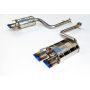 Invidia HS14LRCDR4OT 15+ Lexus RC350/200T Titanium Quad Rolled Tip Axel-Back Exhaust