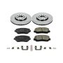 PowerStop KOE6372 OE Stock Replacement Low-Dust Ceramic Brake Pad and Rotor Kit