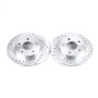 PowerStop AR8139XPR PowerStop Evolution Performance Drilled, Slotted & Plated Brake Rotor Pair