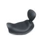 Mustang Motorcycle 79798 Mustang 14-17 Harley Fat Bob Wide Tripper Solo Seat w/Driver Backrest - Black
