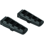Kuryakyn 6659 Dillinger Pegs Without Adapter Black