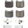 PowerStop 17-874 PowerStop - Z17 Low-Dust Ceramic Brake Pads with Hardware