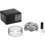 Vertex Pistons 24579A Vertex Piston 22-24 Honda CRF 250 R 250cc Forged High Compression Piston Kit 14.4:1 Comp.