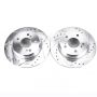 PowerStop EBR238XPR PowerStop Evolution Performance Drilled, Slotted & Plated Brake Rotor Pair