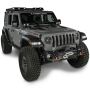 Rugged Ridge 11549.05 18-20 Jeep Wrangler JL/JT Arcus Front Bumper Set w/ Overrider
