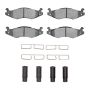 Dynamic Friction 1214-0651-01 Brake Pad Kt