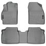 Husky Liners 10-12 Toyota Prius WeatherBeater Combo Gray Floor Liners