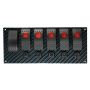 MOROSO MOR74193 Fiber Design Switch Panel - Black/Black