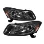 SPYDER 5010681 Projector Headlights - LED Halo - Smoke