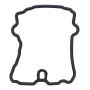 Vertex Pistons 819048 Vertex Gaskets 16-19 Husqvarna FC 450 Valve Cover Gasket