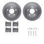 Dynamic Friction 6512-63228 Rotor Kit