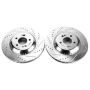PowerStop EBR1603XPR PowerStop Evolution Performance Drilled, Slotted & Plated Brake Rotor Pair